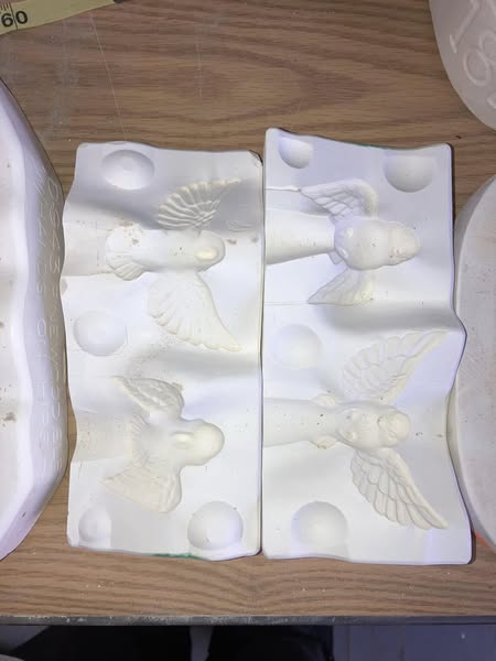 Albertas 334 Birds Ceramic Casting Mold lot# BT
