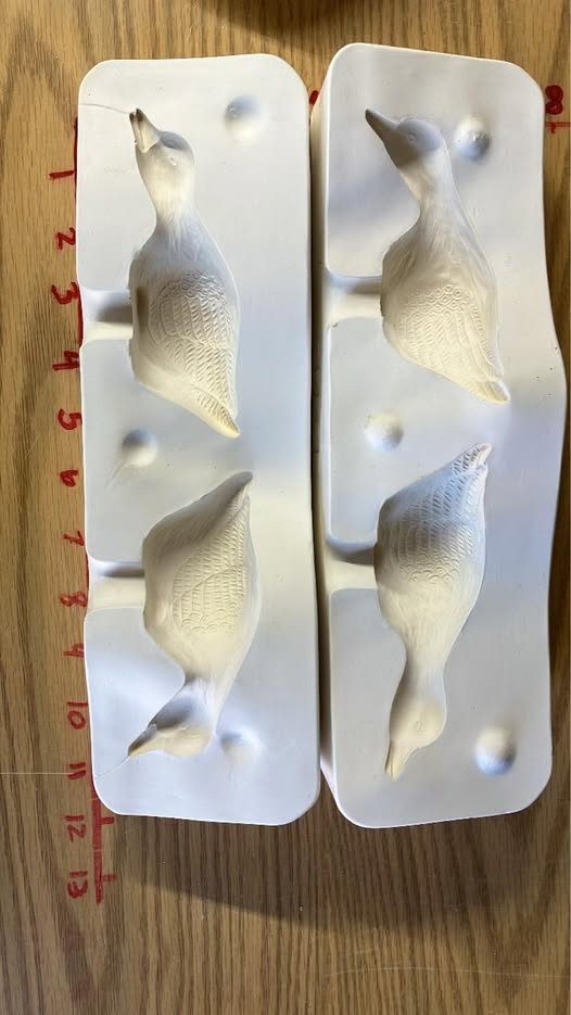 🪿 Geese Idle Time Molds #201 (T) Ceramic Slip Casting Mold