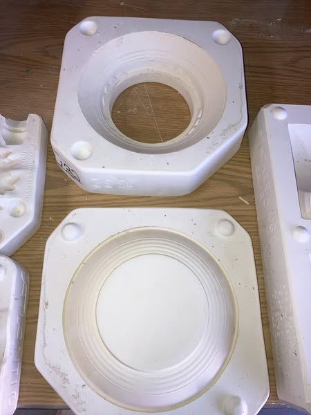VIP 1332 Base Ceramic Casting Mold lot#GW