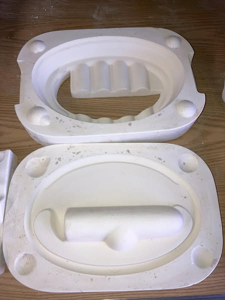 Tampa Bay 182 ?Lamp Ceramic Casting Mold lot# BU