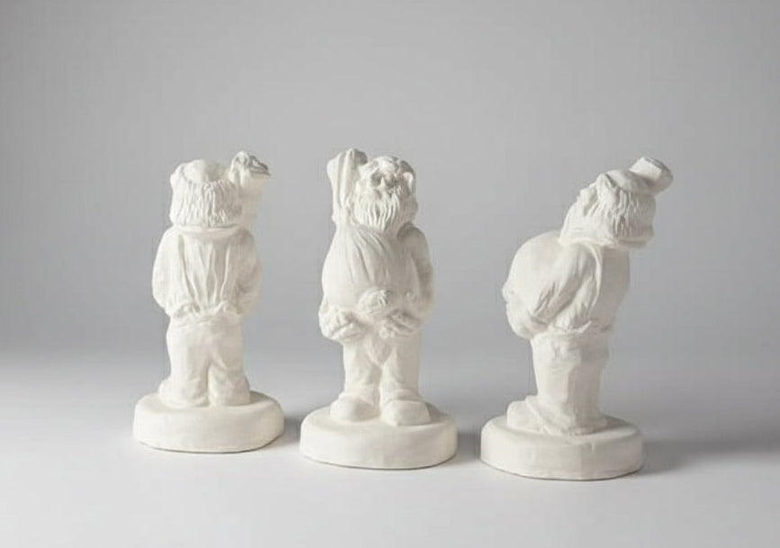 Onion mini Gnome Ready to Paint Ceramics