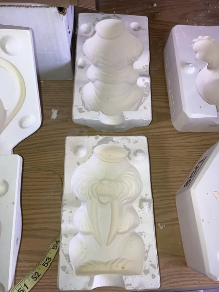 Jodi 1540 Wally Walrus Ceramic Casting Mold lotFD