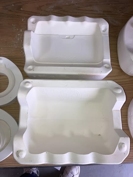 Donas 860 Egg Carton Ceramic Casting Mold lotES