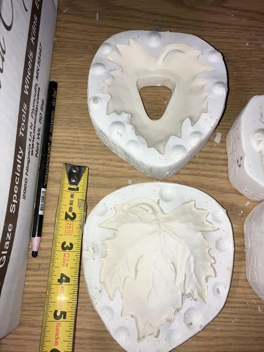Leaf Spoon Rest Nowells 3262 TM Ceramic Casting Mold FREE SHIPPING
