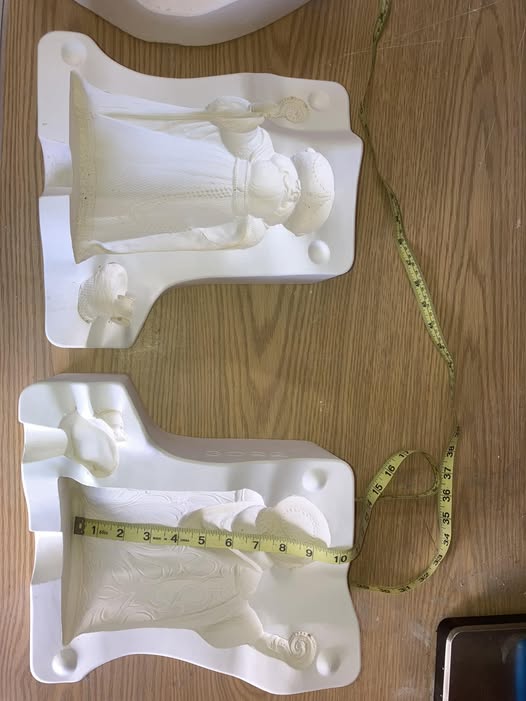Gare 3022 Pearl Santa Ceramic Casting Mold lot TA3