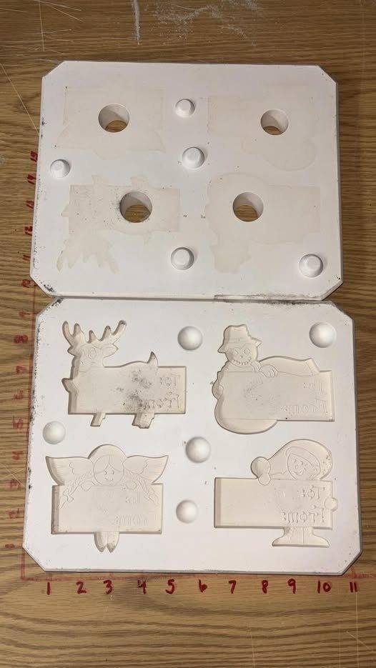 Gift tags Duncan 140 Ceramic Slip Casting Mold