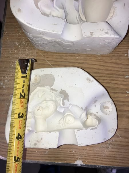 Sittre 340 Elf Ceramic Casting Mold lot#KQ