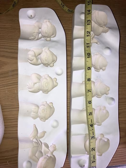 Clay Magic 658 Five Elf Attachments Ceramic Casting Mold