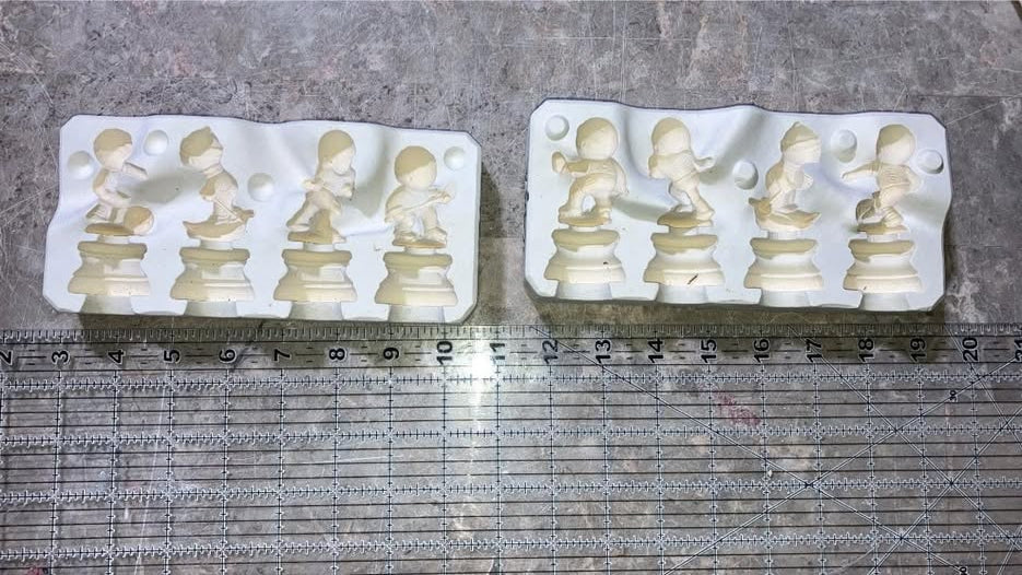 Sco-Jays #2 Duncan 559a Ceramic Slip Casting Plaster Mold 6.14.