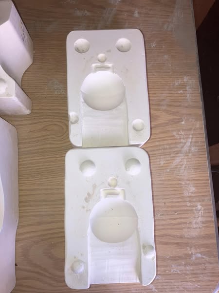 SSB 226 Sleigh Bell Ceramic Casting Mold lot# CQ