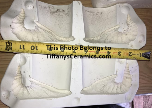 Cornucopias Nowells 560 LotT10 Ceramic Casting Mold