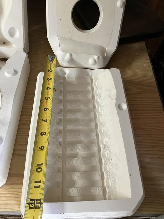 Base for Train Scioto 1244 TU Ceramic Casting Mold FREE SHIPPING