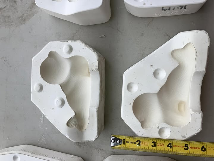 Baby Seal Donas 710 lot#D3 Ceramic Casting Mold