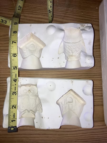 Albertas 724 Cookie Jar Toppers Ceramic Casting Mold lot# BO