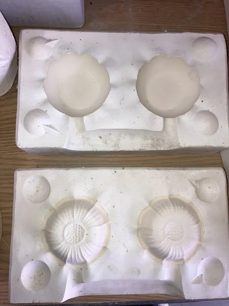 ? Maker ? Salt dish Ceramic Casting Mold lotFK