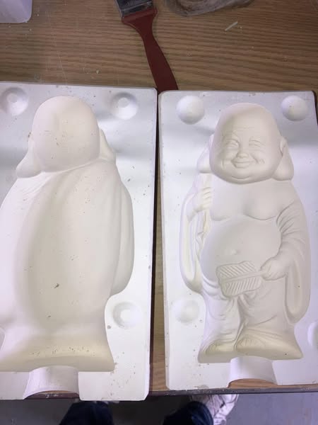 Jodi 1544 Buddha Ceramic Casting Mold lotDJ
