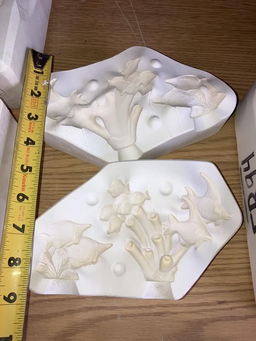 Fish Hershey 489 C1 Ceramic Casting Mold FREE SHIPPING