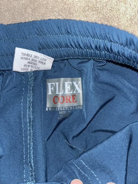 π©Ί Flex Core Scrub Pants π¨ Color: Dark Jade Blue π Size Medium