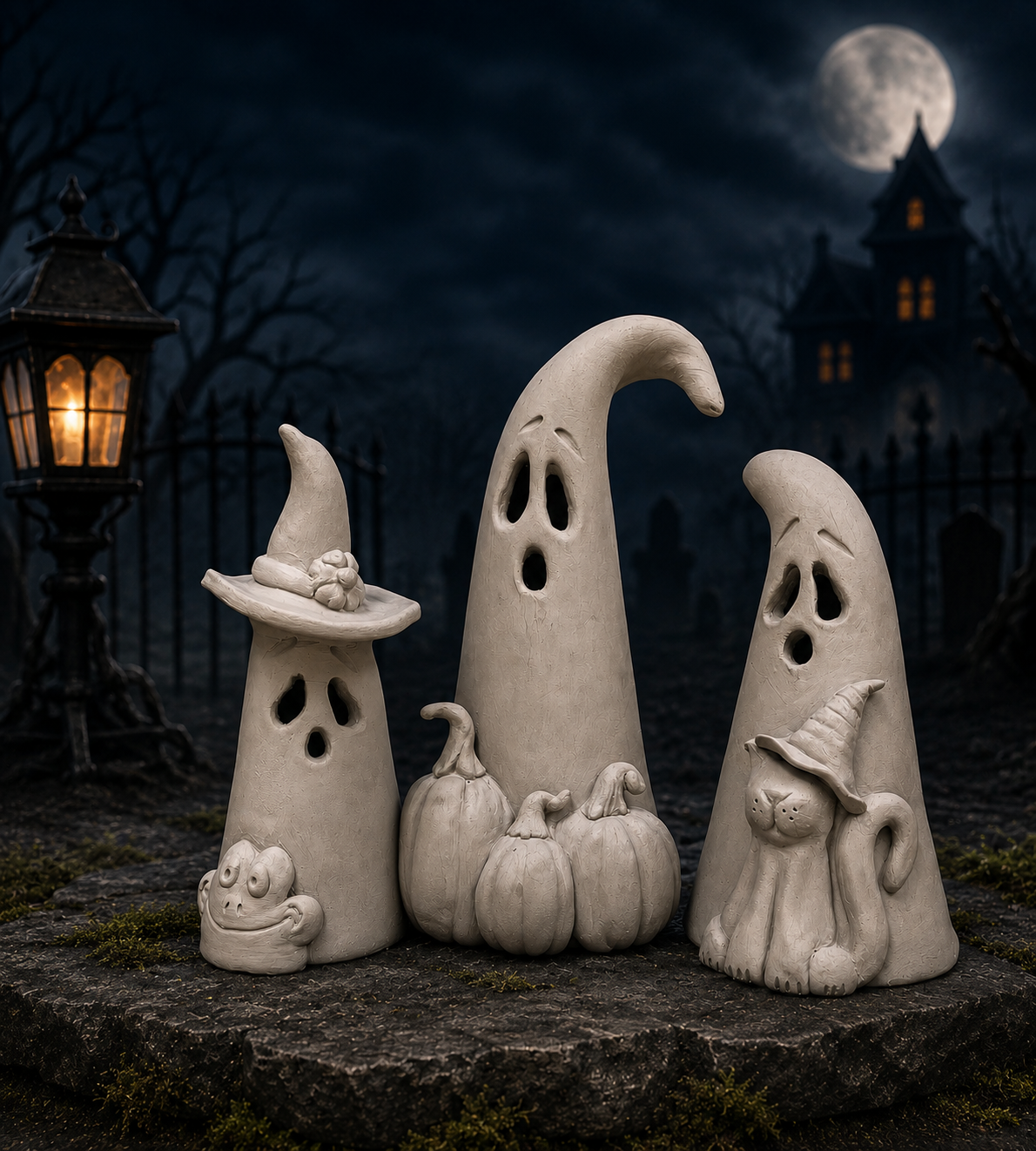October 10th @ 1pm Ghoulie Ghosts Pottery Class