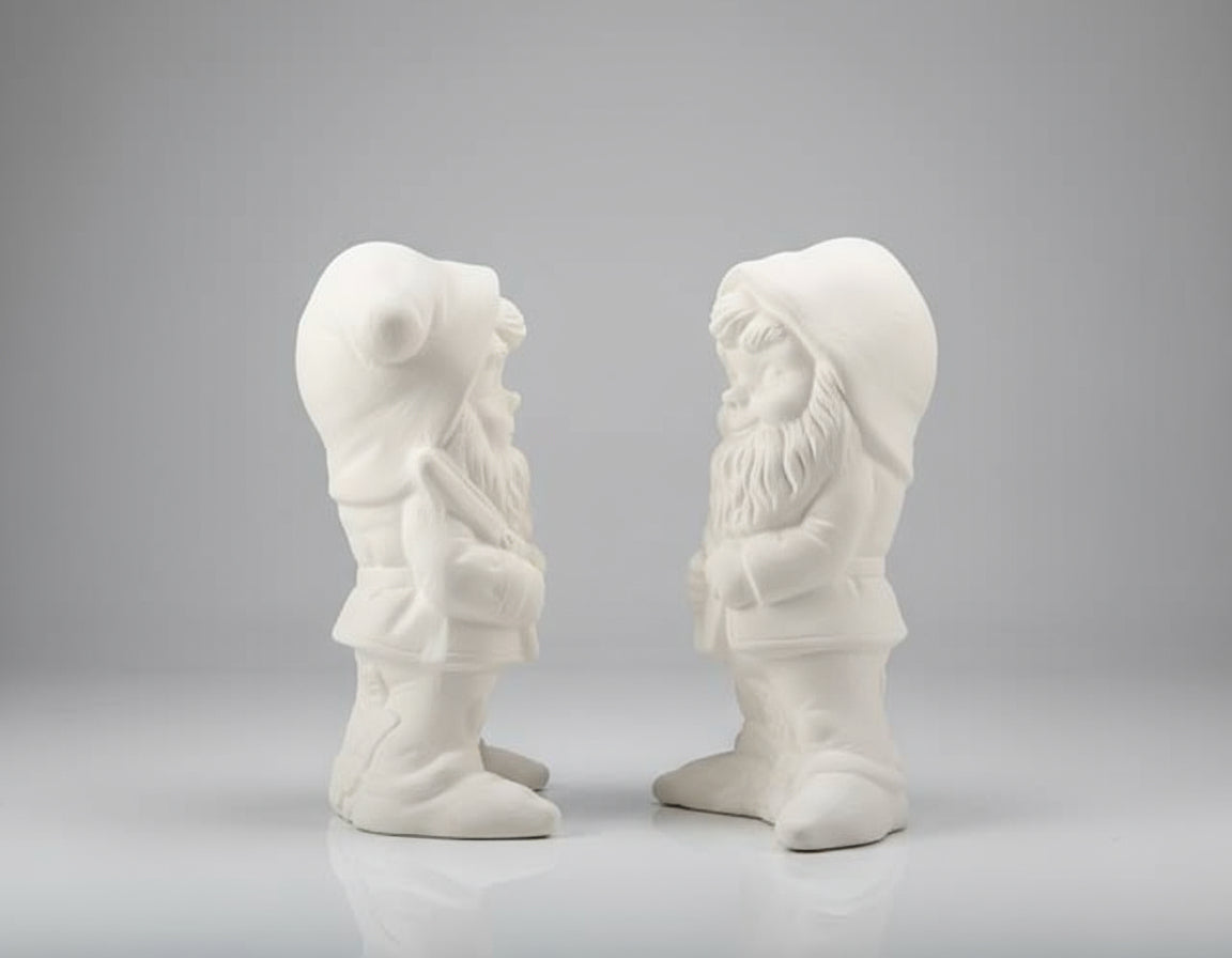 Pruning Shears mini Gnome Ready to Paint Ceramics