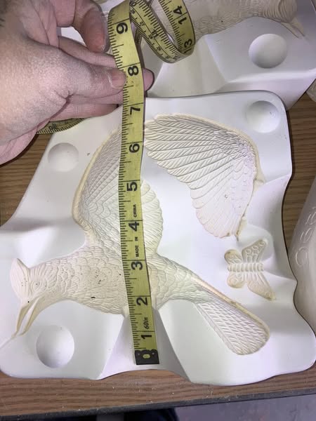 Mikes 311 ? Blue Jay Ceramic Casting Mold lotGK