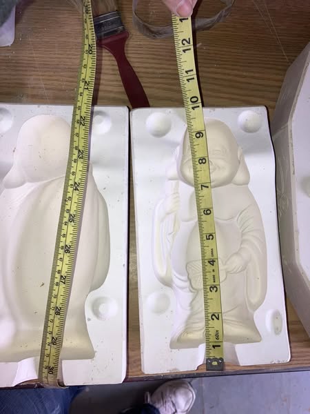 Jodi 1544 Buddha Ceramic Casting Mold lotDJ