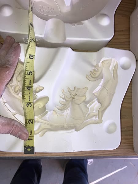 Gare 2971 NBC Add On Ceramic Casting Mold lotFM