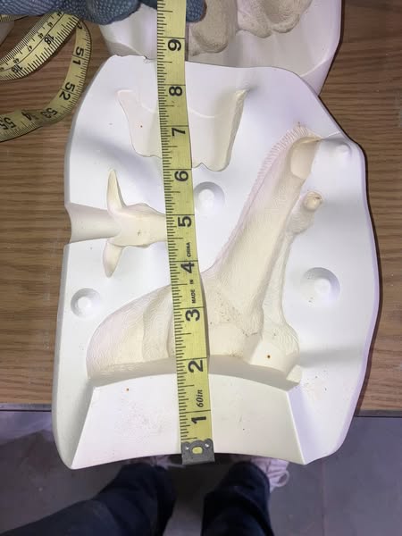 Scioto 2964 Nurturing Giraffes Ceramic Casting Mold lot# EI