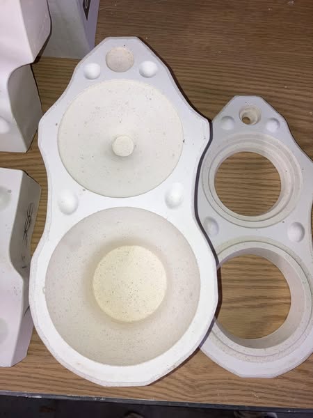 Sugar Dish Jodi 1604 lot#PQ Ceramic Casting Mold