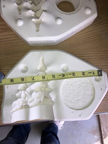 Scioto 895….. Tree and Turntable for Base Ceramic Casting Mold lot# DX