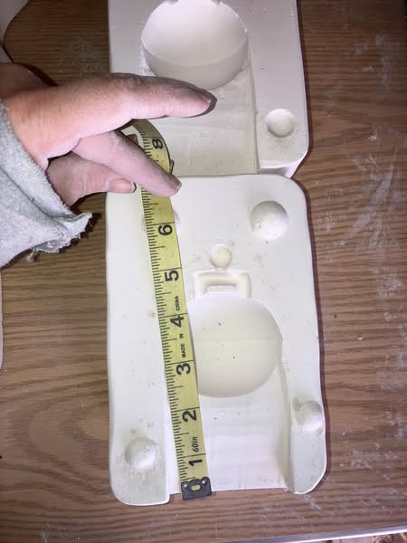 SSB 226 Sleigh Bell Ceramic Casting Mold lot# CQ
