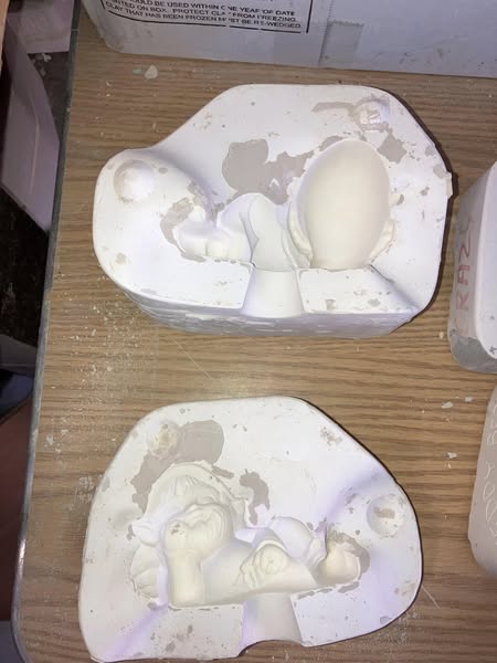 Sittre 340 Elf Ceramic Casting Mold lot#KQ