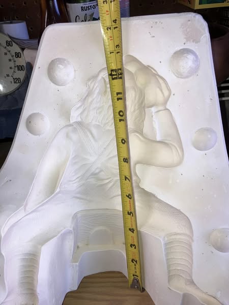 Kimple 1973 Santa / World Ceramic Casting Mold lot#KA