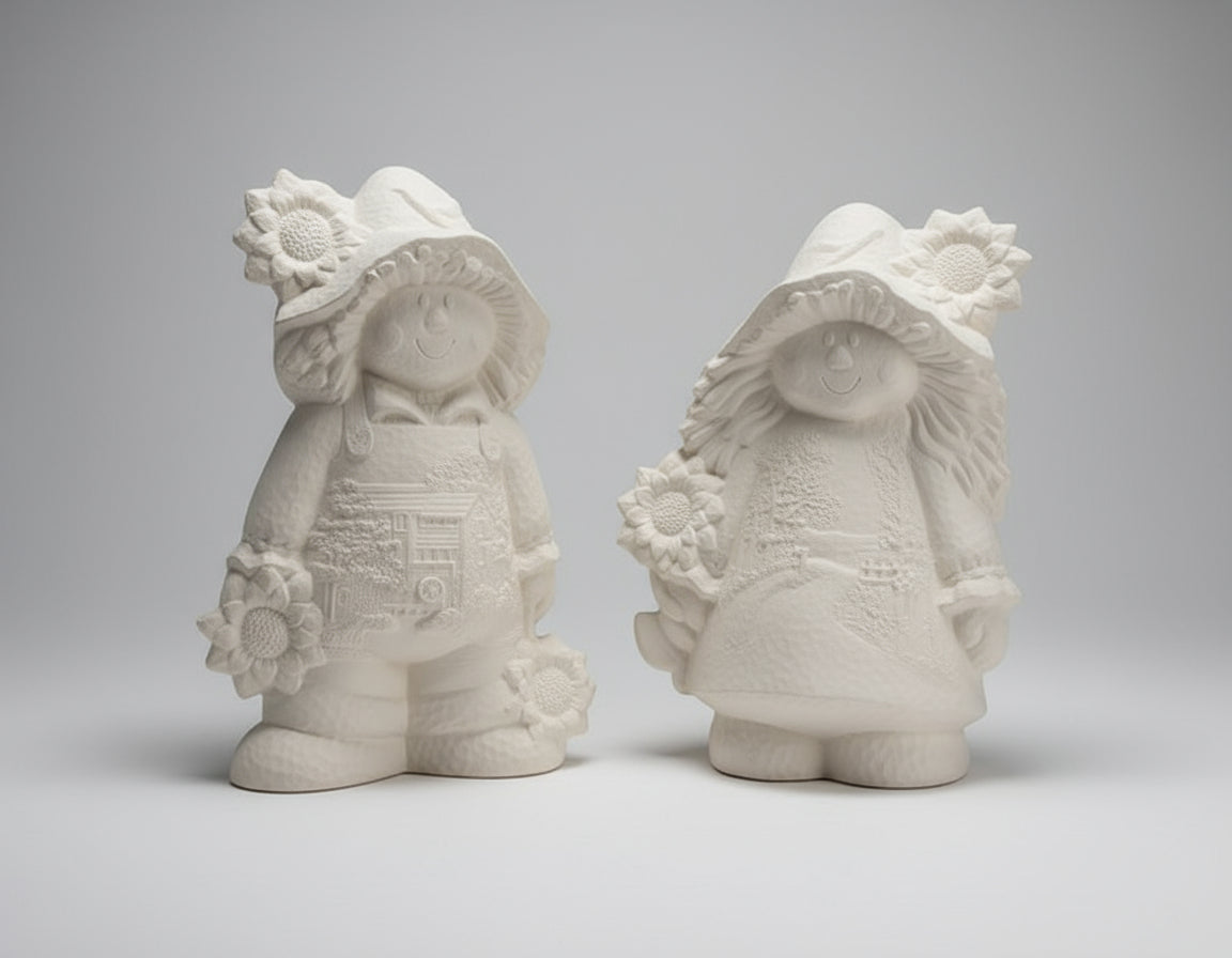 ๐ Fall Friends Set ๐จ Ready to Paint Ceramics