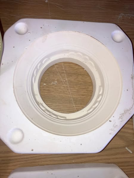 VIP 1332 Base Ceramic Casting Mold lot#GW