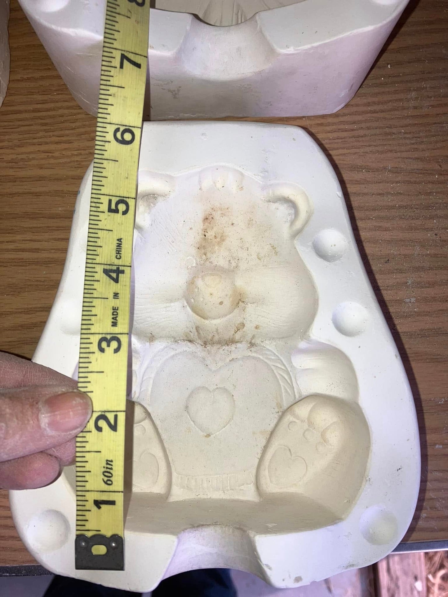 Sweet Heart Care Bear Ceramic Casting Mold lotGB