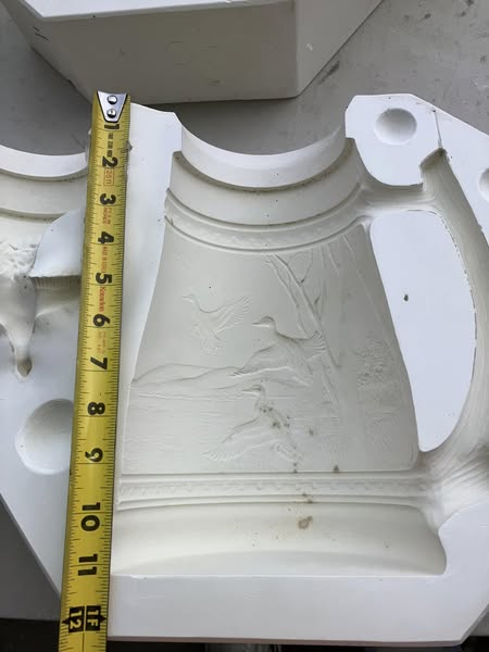 Mallard Stein Duncan 4D lot#D11 Ceramic Casting