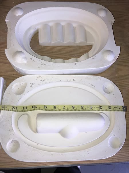 Tampa Bay 182 ?Lamp Ceramic Casting Mold lot# BU