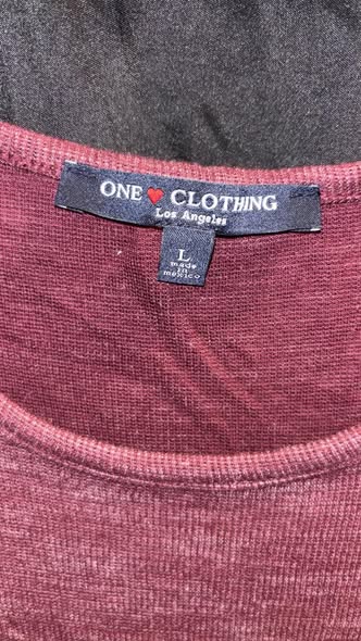 One clothing, Los Angeles size Large T-shirt dress