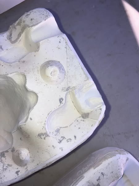 Frog Scioto 2008 lot#C12 Ceramic Casting