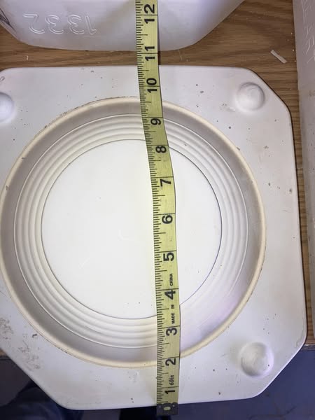 VIP 1332 Base Ceramic Casting Mold lot#GW