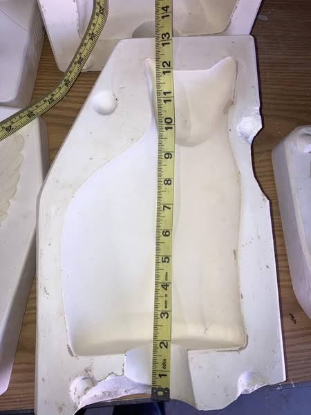 Boothe 231 Country Cat Ceramic Casting Mold lot#GR