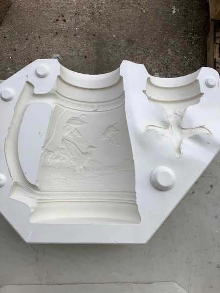Mallard Stein Duncan 4D lot#D11 Ceramic Casting