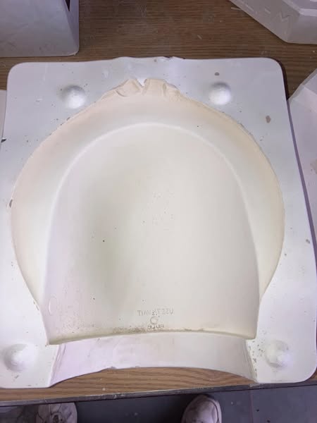 Gare 2539 Toy Land Wreath Ceramic Casting Mold lot# EA