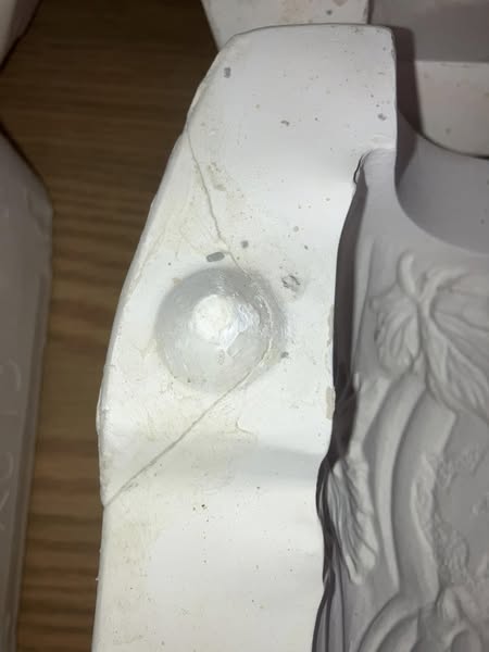 Ceramichrome 1362 Jack lantern cylinder vase Ceramic Casting Mold lot# CT