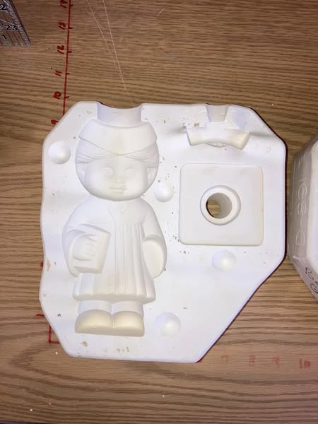 Graduate boy Sweet tot ceramic slip casting mold Maker: Dana 891