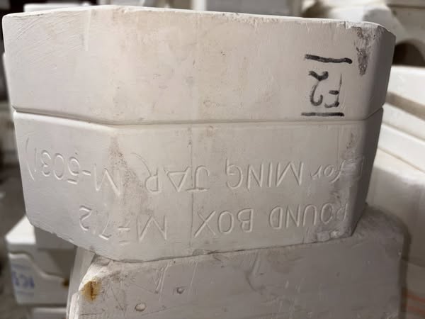 Base for Ming Jar 5031 - Round Box - McNees Ceramic Casting