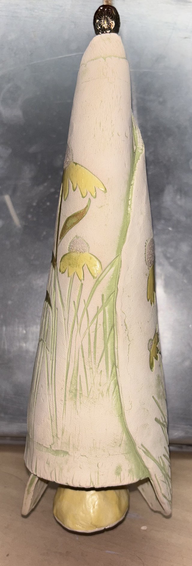 Flower Bell 🌻 Handmade Kiln Fired Pottery