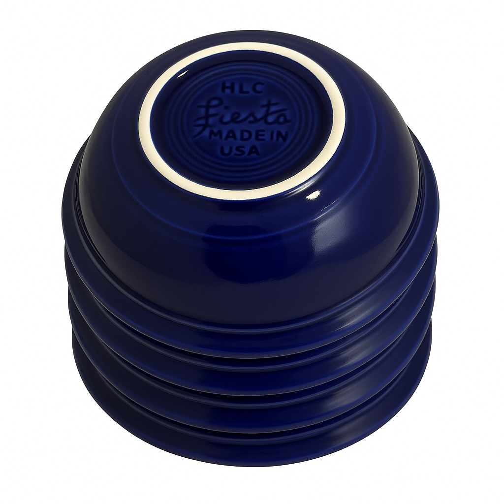 4 Fiesta (HLC) Cobalt Blue bowls