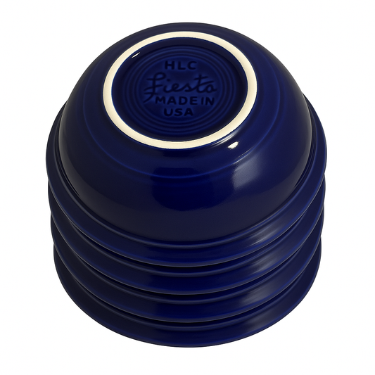 4 Fiesta (HLC) Cobalt Blue bowls